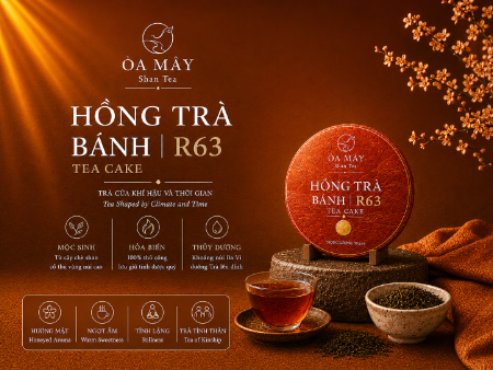 HỒNG TRÀ BÁNH - R63 Shan Tea