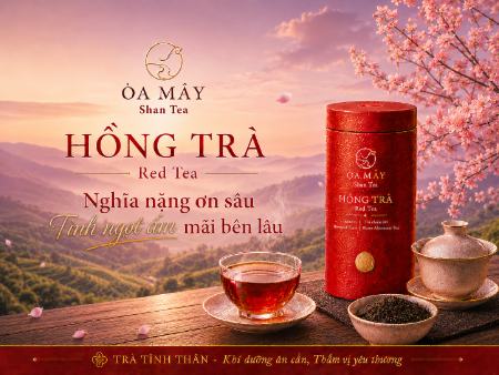 HỒNG TRÀ - ỎA MÂY Shan Tea