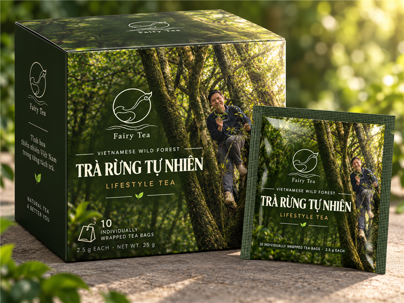 FAIRY TEA - TRÀ RỪNG TỰ NHIÊN