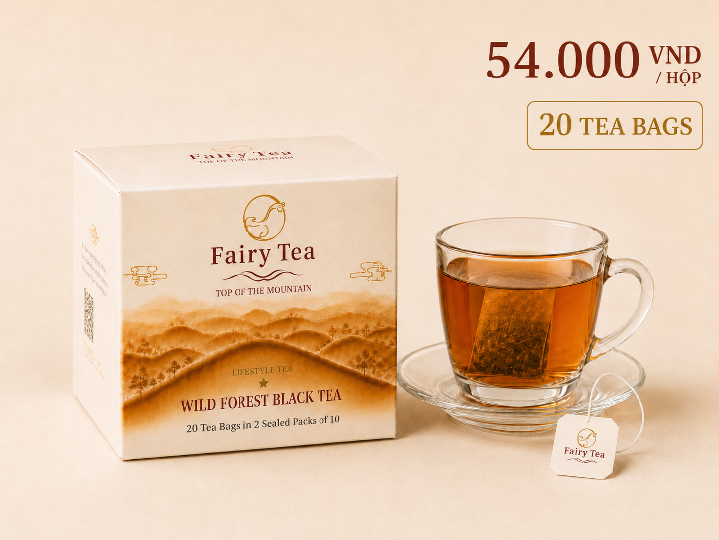 FAIRY TEA – Lifestyle Tea từ trà rừng Tây Bắc Việt Nam