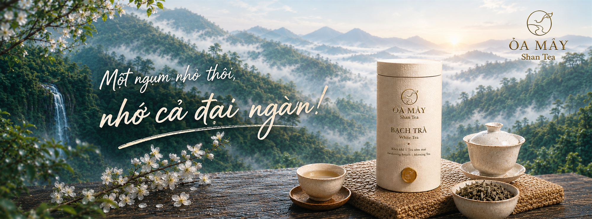 BẠCH TRÀ - ỎA MÂY Shan Tea